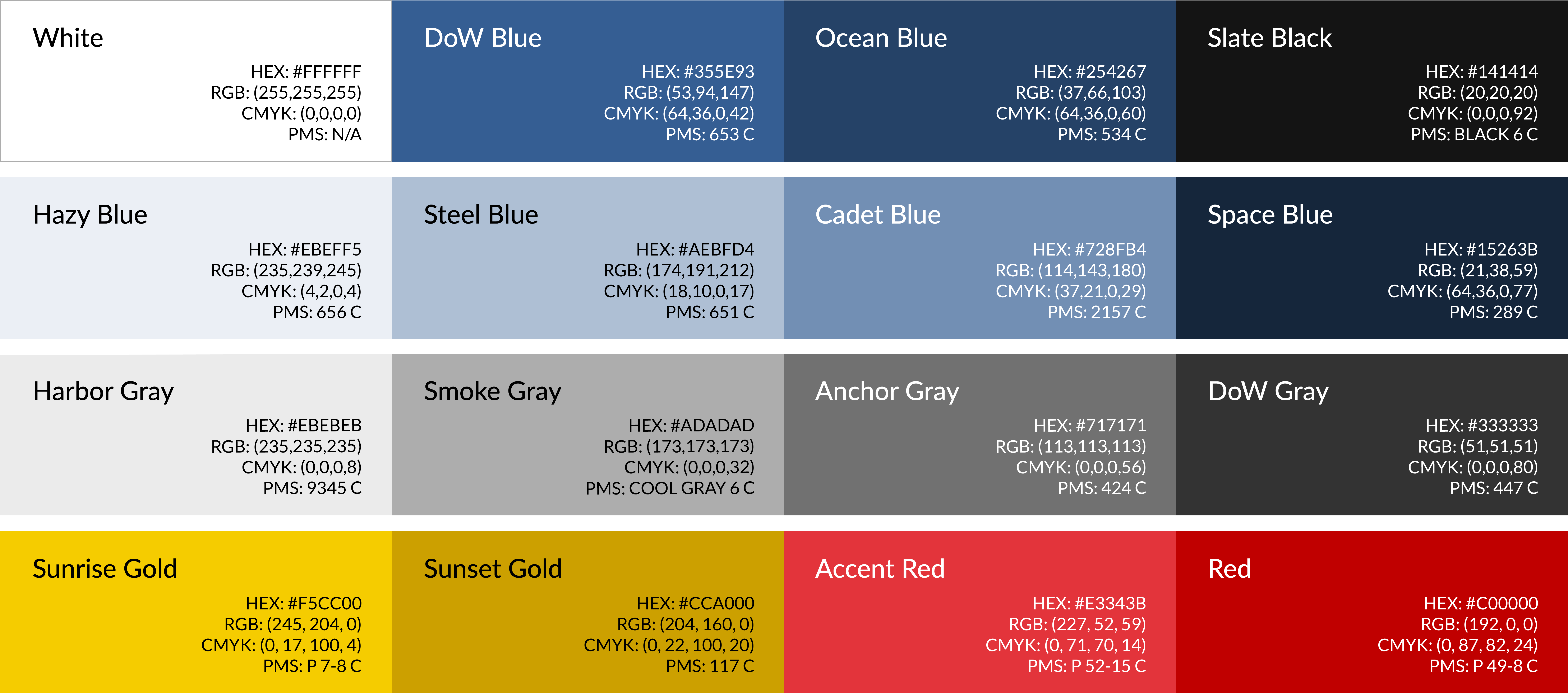 IBG Brand Color Codes